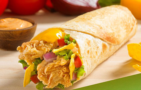 Chicken Strips Wrap